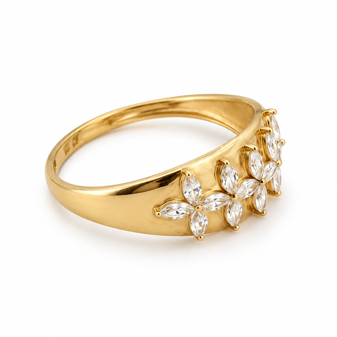 The Marquise Bloom Ring