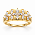 The Marquise Bloom Ring