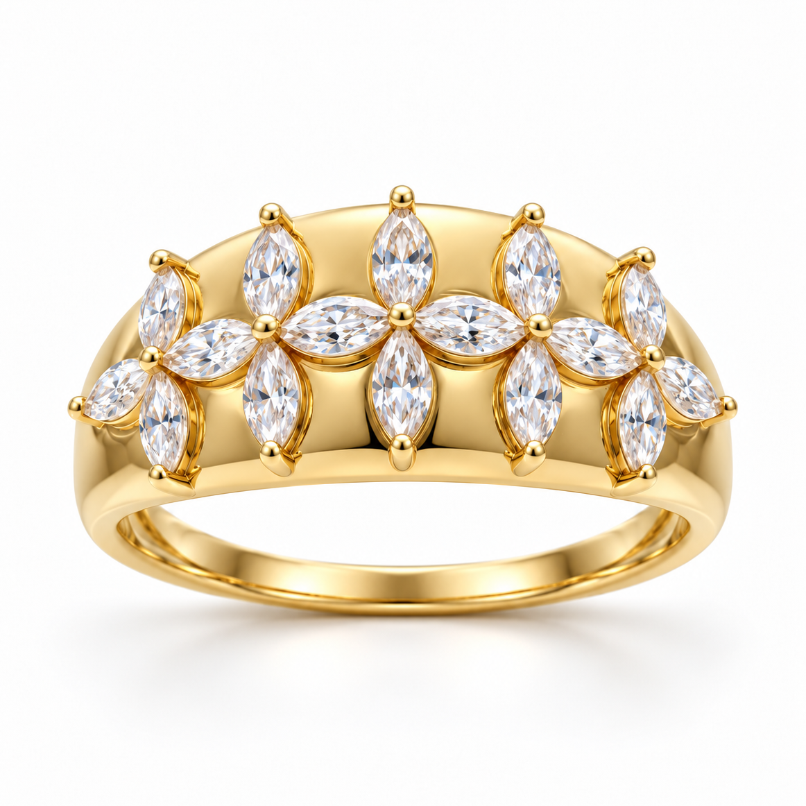 The Marquise Bloom Ring