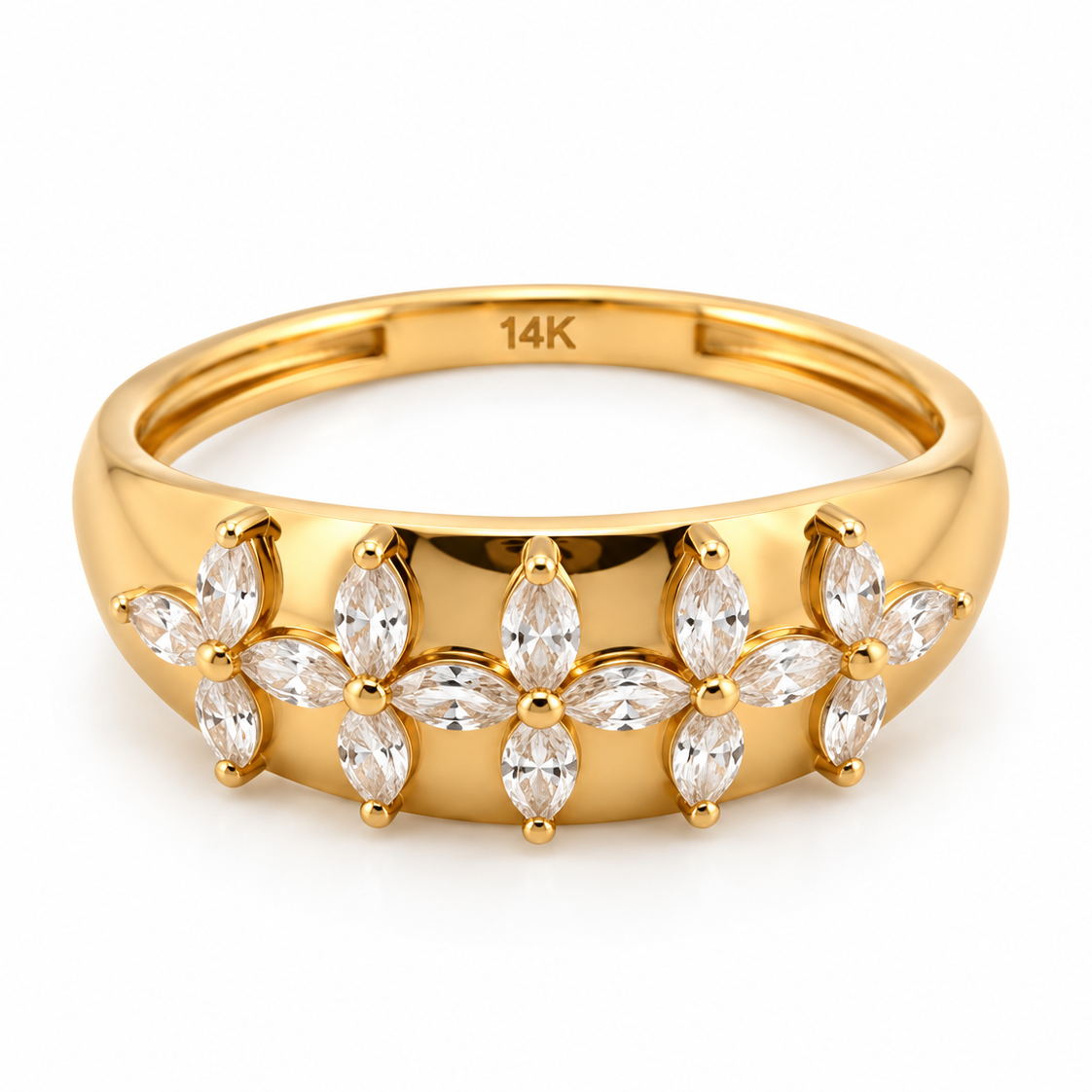 The Marquise Bloom Ring